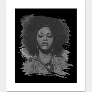 Jill scott // Retro poster Posters and Art